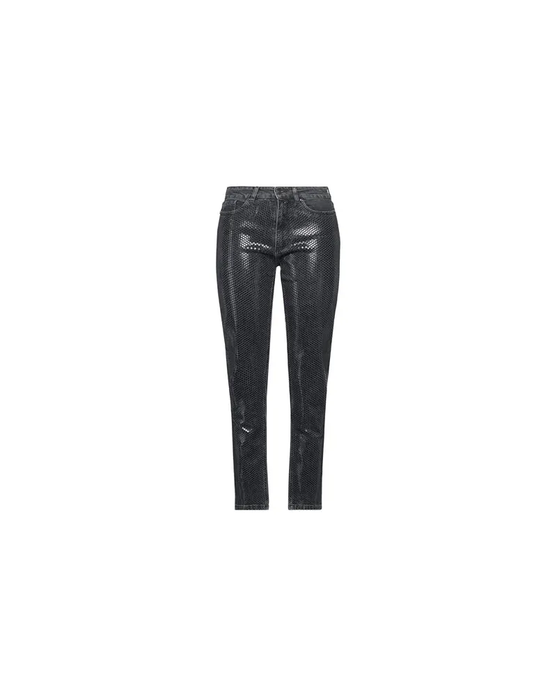 8PM HOSEN & RÖCKE - Jeanshosenauf YOOX.COM Schwarz