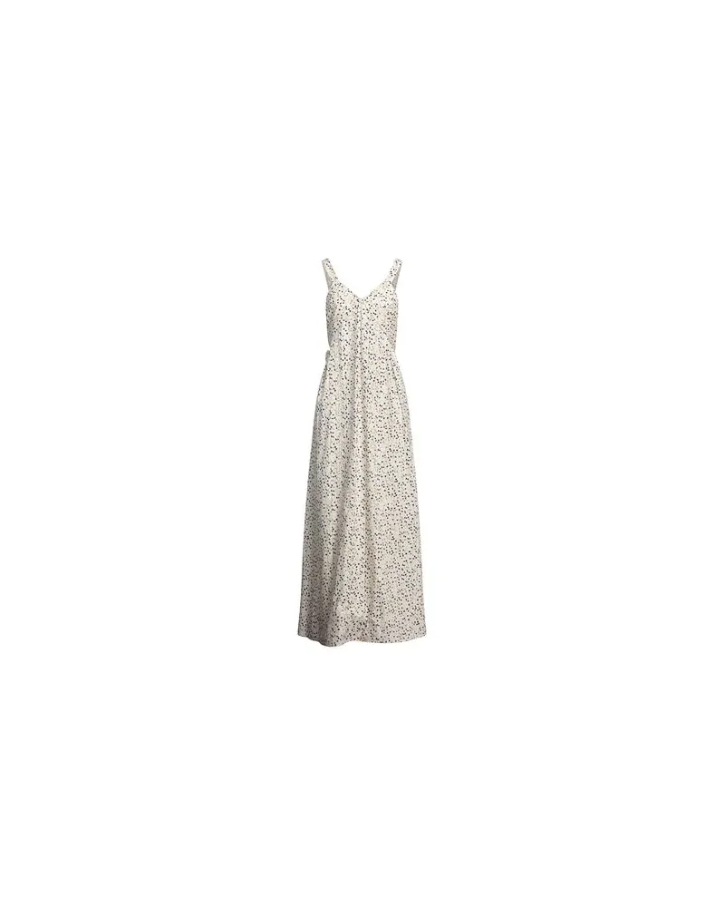 ALYSI KLEIDER - Maxi-Kleiderauf YOOX.COM Elfenbein