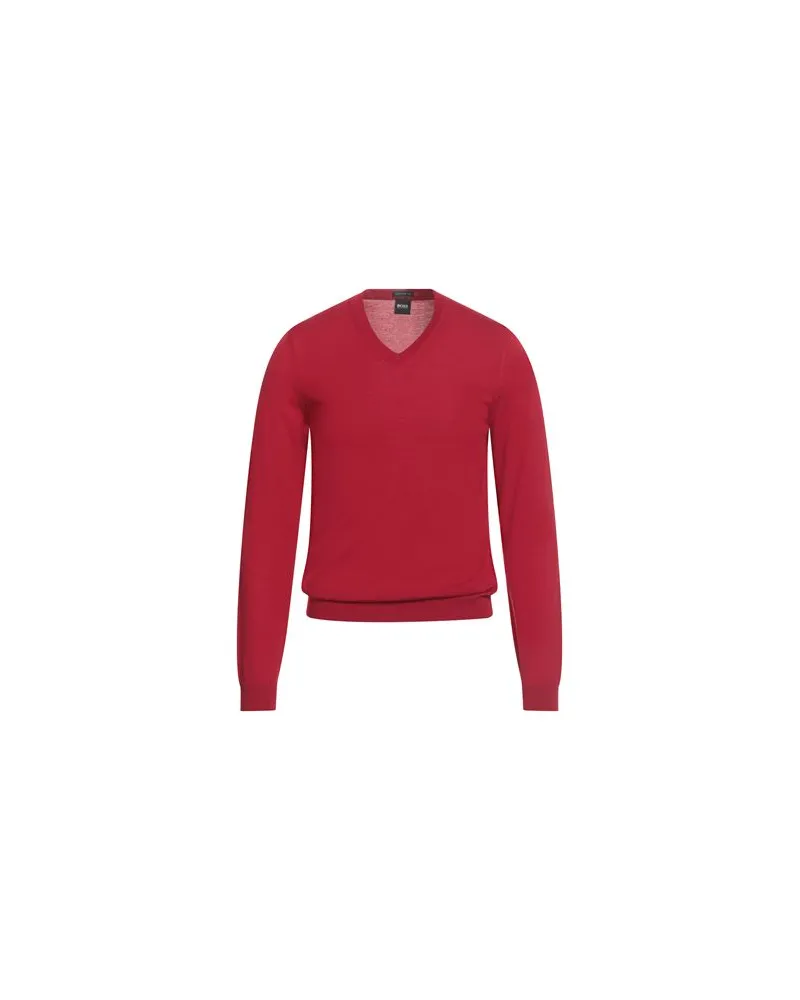 HUGO BOSS STRICKWAREN - Pulloverauf YOOX.COM Ziegelrot