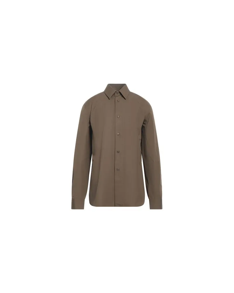 Burberry TOPS - Hemdenauf YOOX.COM Militärgrün