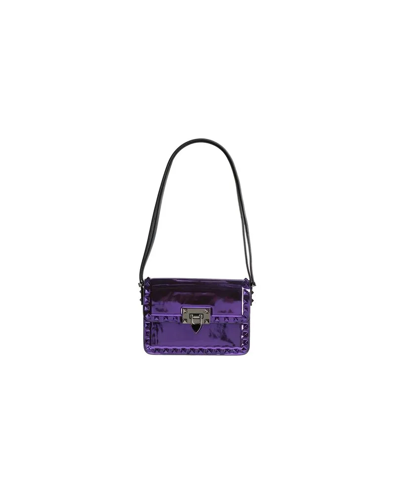 Valentino Garavani TASCHEN - Schultertaschenauf YOOX.COM Dunkelviolett