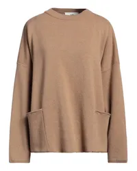 SOLOTRE Pullover Kamel