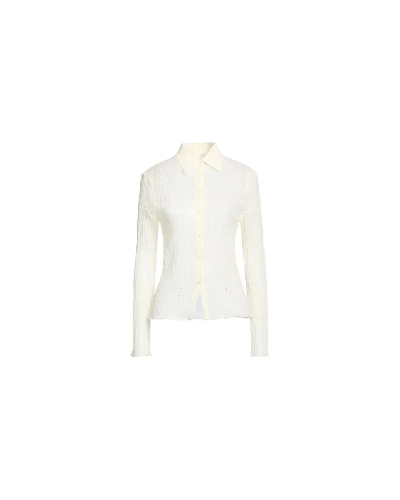 ALYSI CRÈME - TOPS - Hemdenauf YOOX.COM Elfenbein