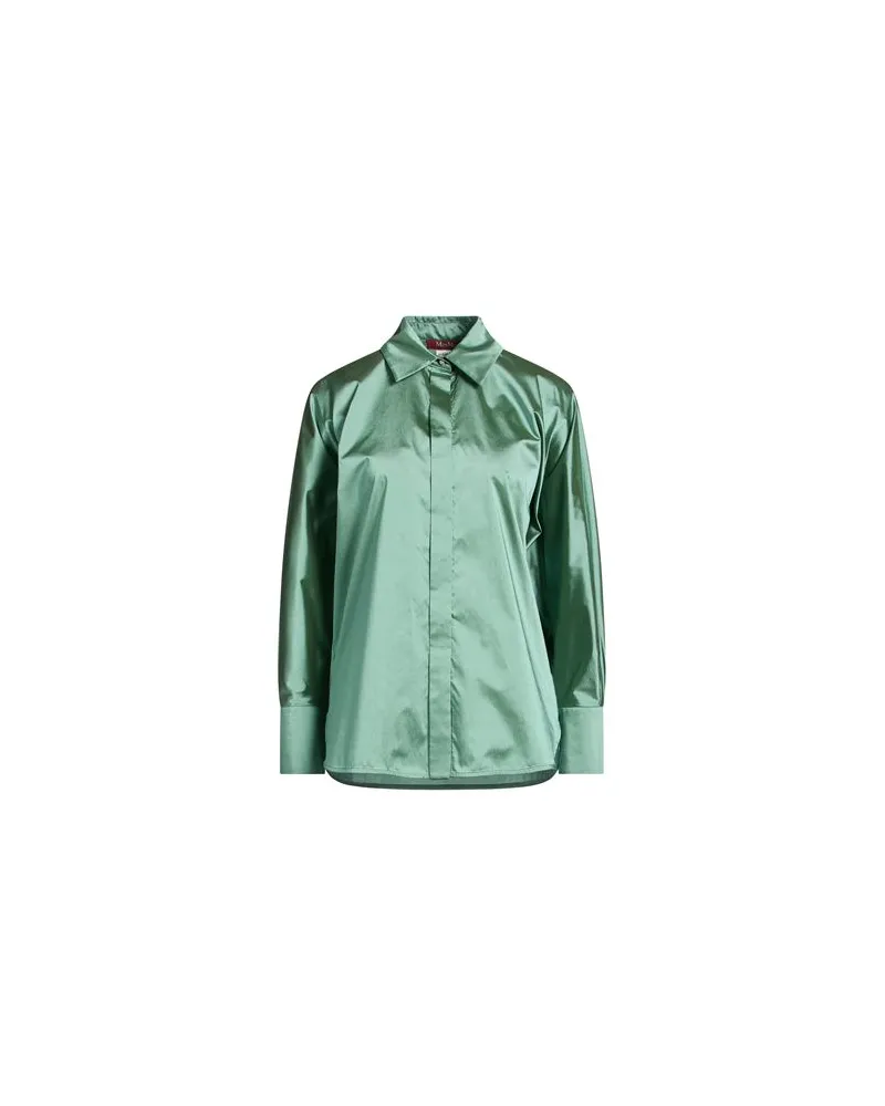 Max Mara TOPS - Hemdenauf YOOX.COM Smaragdgrün