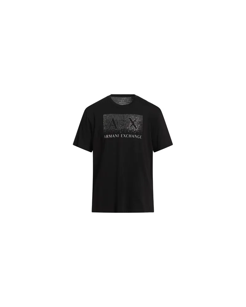 Armani Exchange TOPS - T-shirtsauf YOOX.COM Schwarz
