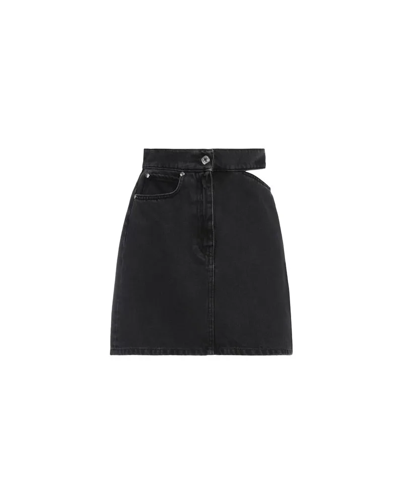 MSGM HOSEN & RÖCKE - Jeansröckeauf YOOX.COM Schwarz