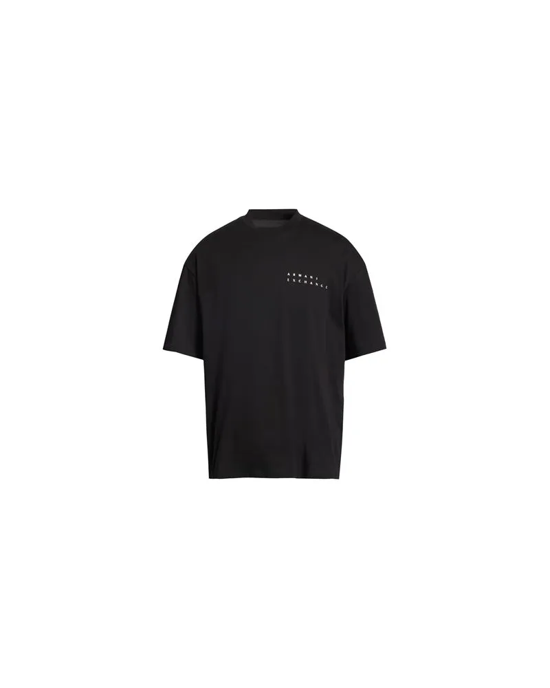 Armani Exchange TOPS - T-shirtsauf YOOX.COM Schwarz