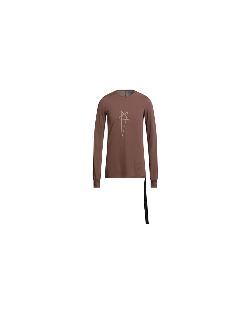 DRKSHDW by Rick Owens TOPS - T-shirtsauf YOOX.COM Schokobraun