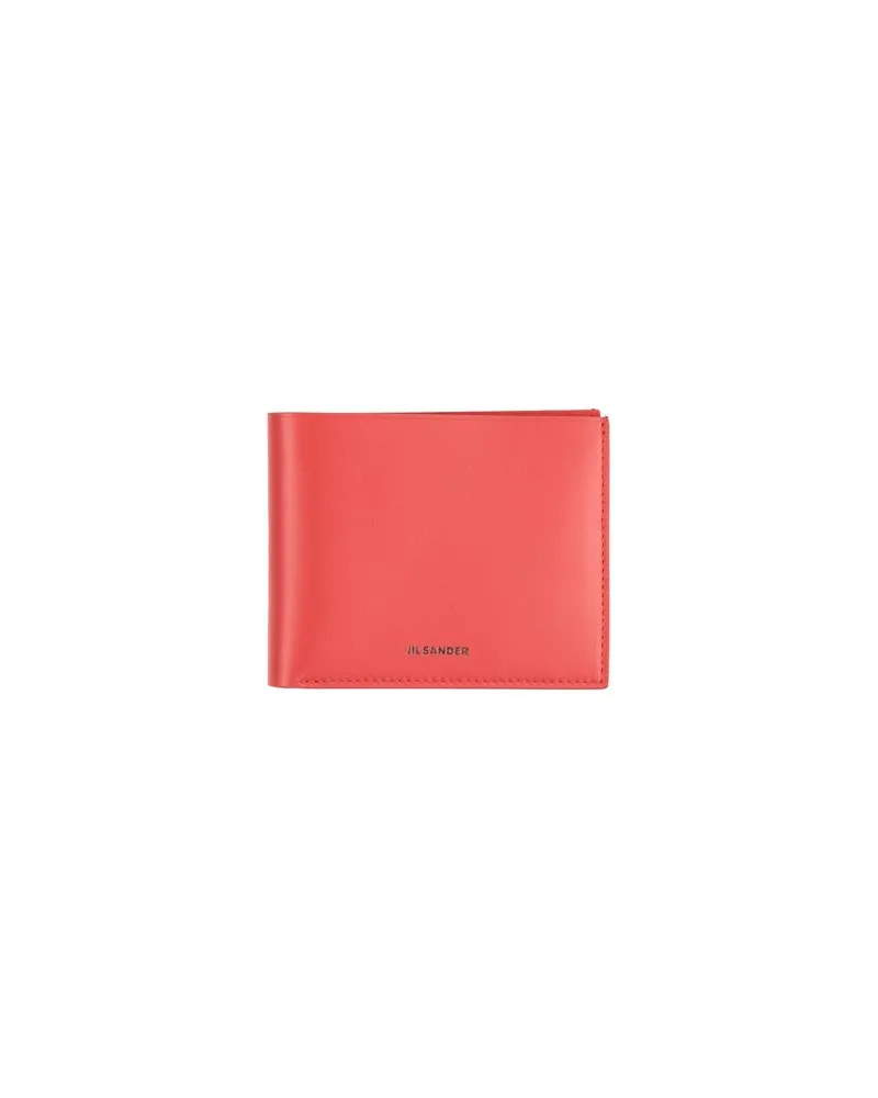 Jil Sander Kleinlederwaren - Brieftaschenauf YOOX.COM Rot
