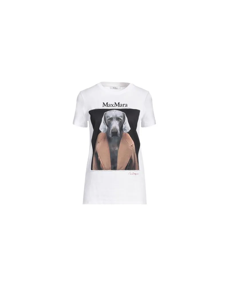 Max Mara TOPS - T-shirtsauf YOOX.COM Weiß