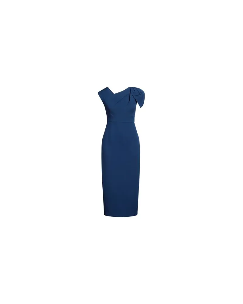 Roland Mouret KLEIDER - Midi-Kleiderauf YOOX.COM Blau