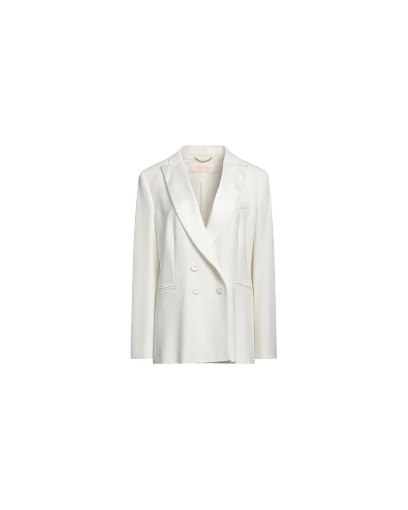 Max Mara ANZÜGE und CO-ORDS - Blazersauf YOOX.COM Cremeweiß