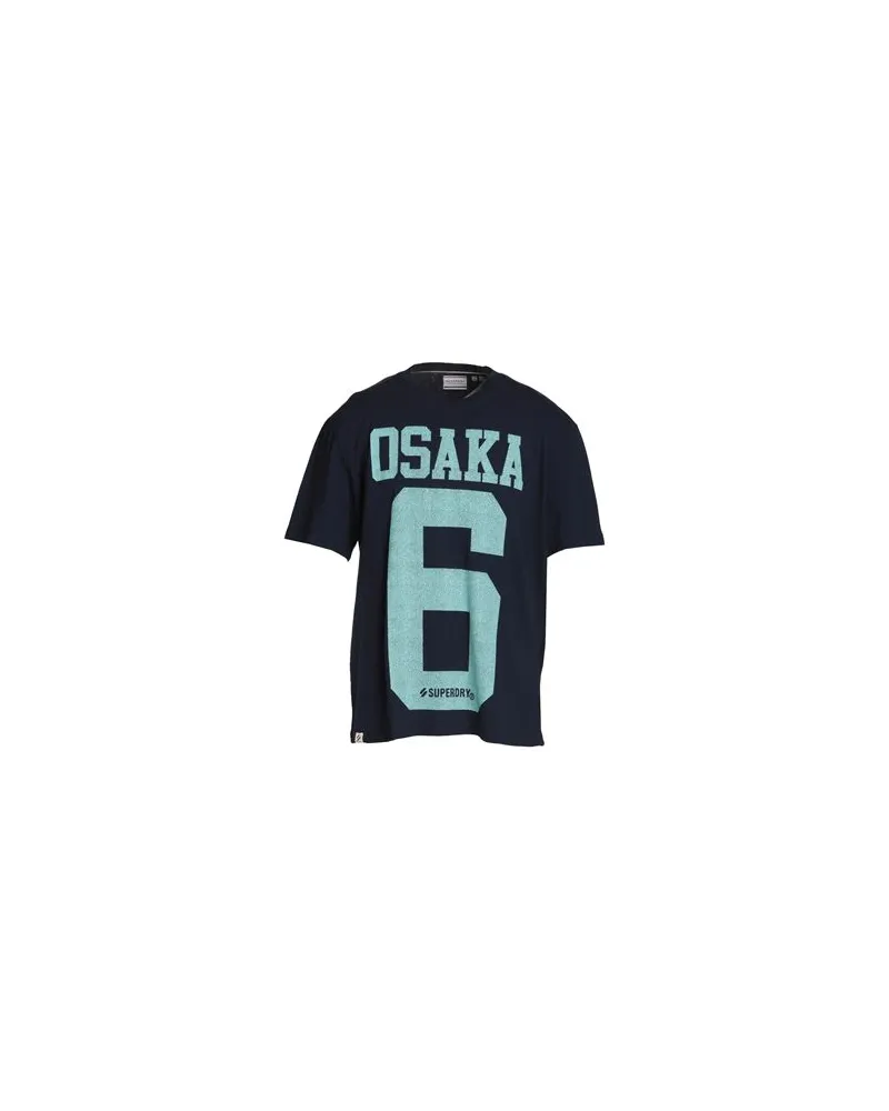 Superdry. TOPS - T-shirtsauf YOOX.COM Marineblau