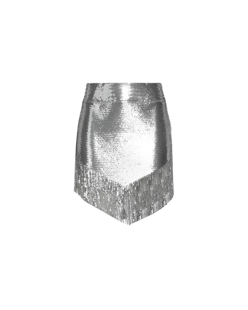 Paco Rabanne HOSEN & RÖCKE - Miniröckeauf YOOX.COM Silber