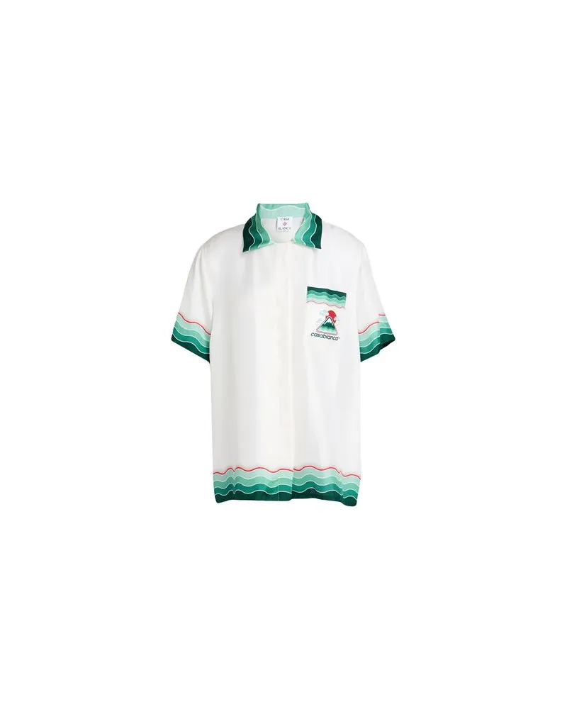 Casablanca Paris TOPS - Hemdenauf YOOX.COM Weiß