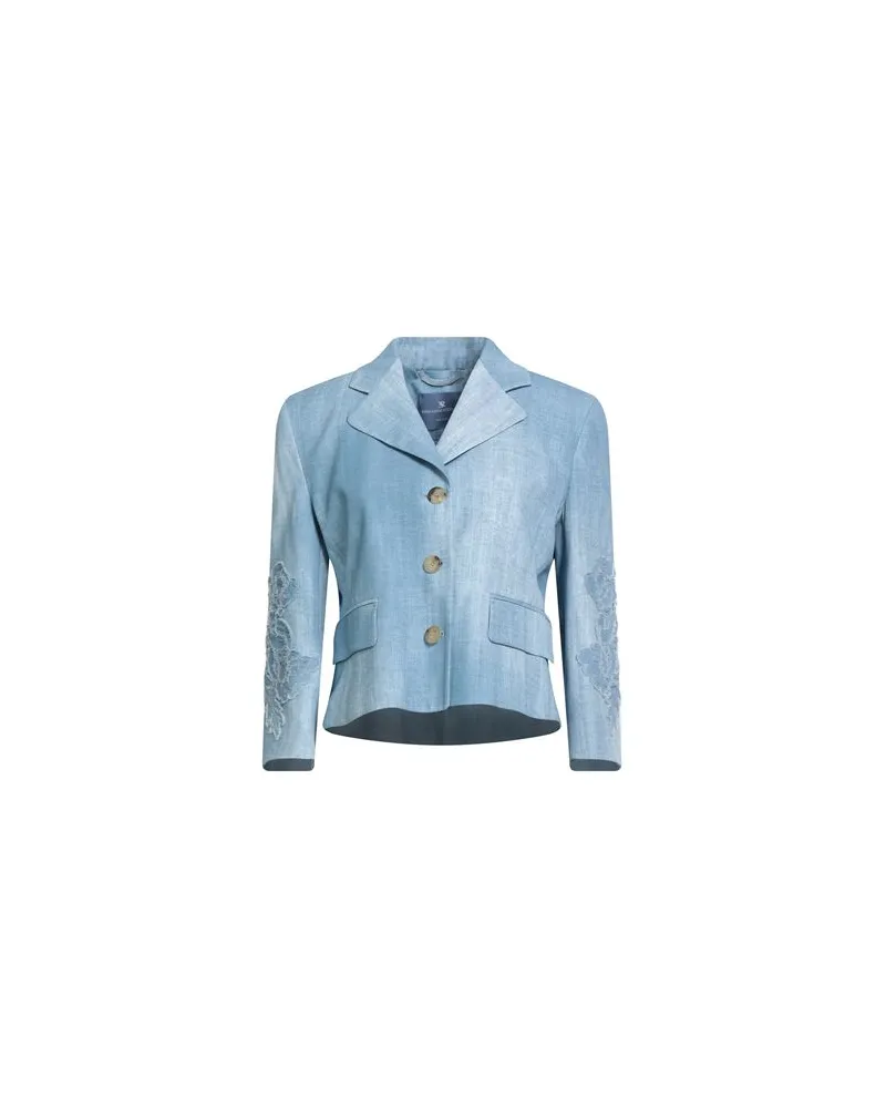 Ermanno Scervino ANZÜGE und CO-ORDS - Blazersauf YOOX.COM Taubenblau