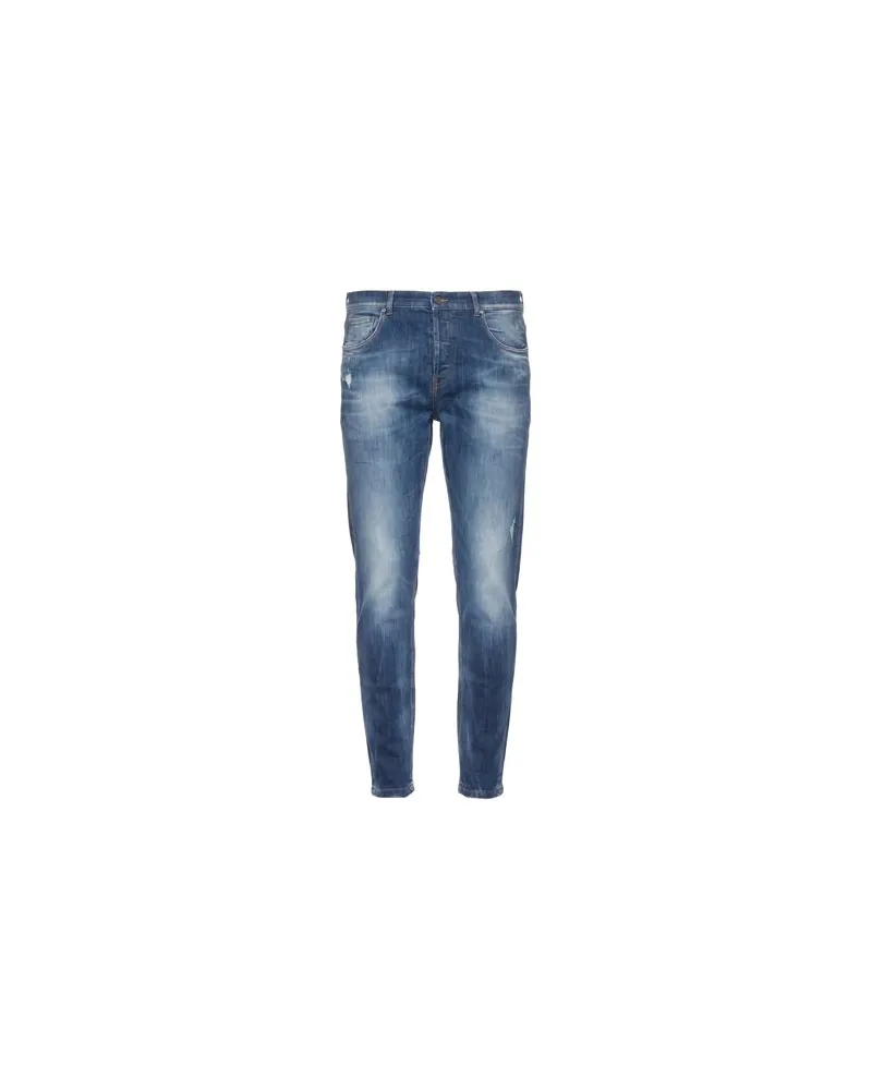 Dondup HOSEN & RÖCKE - Jeanshosenauf YOOX.COM Blau