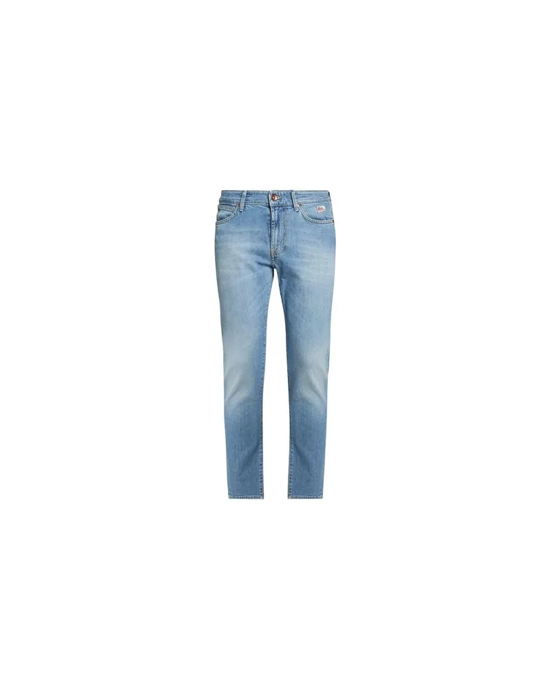 Roy Roger's HOSEN & RÖCKE - Jeanshosenauf YOOX.COM Blau
