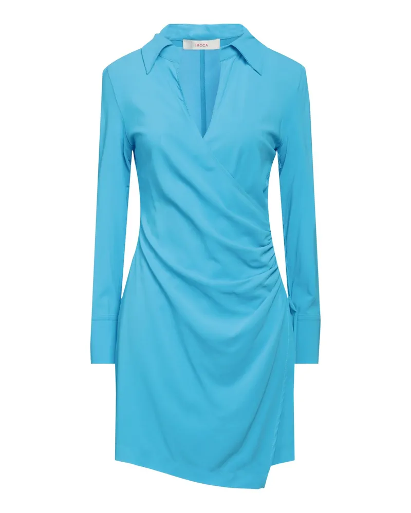 Jucca Mini-Kleid Azurblau