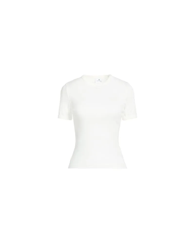 Courrèges TOPS - T-shirtsauf YOOX.COM Weiß