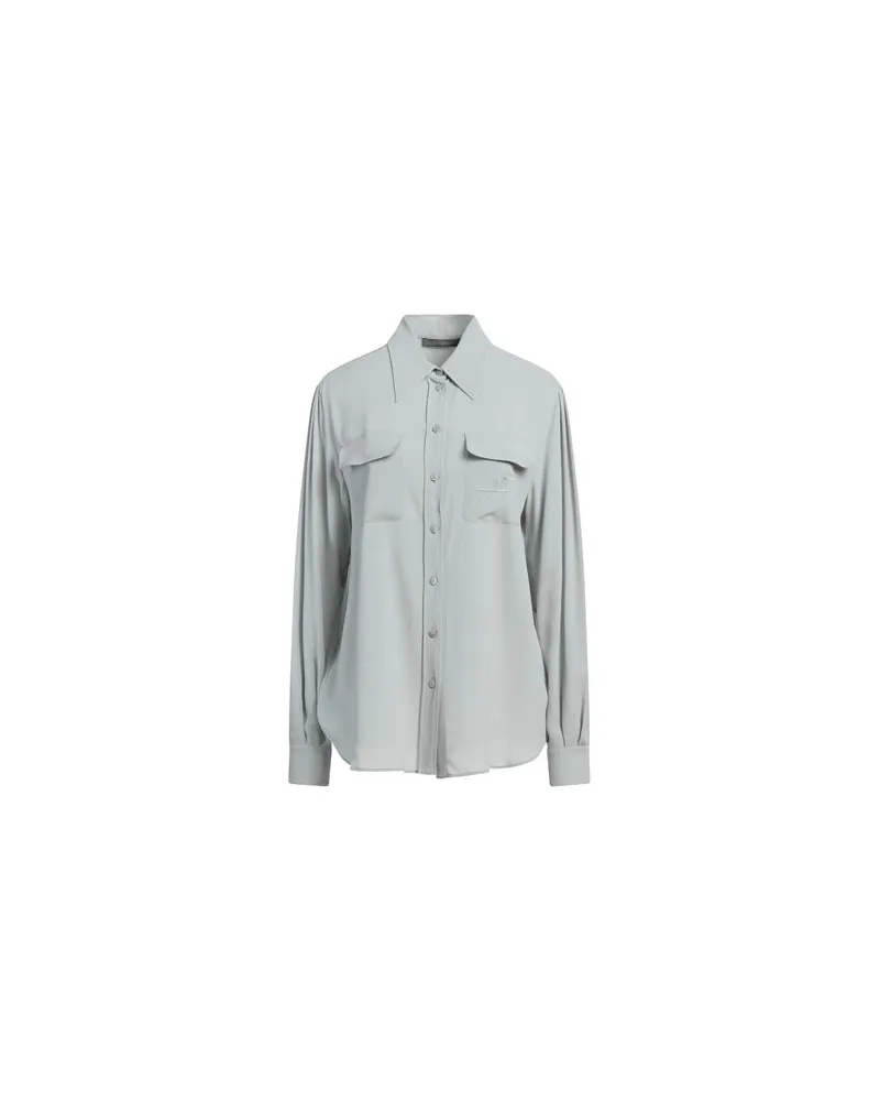 Alberta Ferretti TOPS - Hemdenauf YOOX.COM Hellgrau