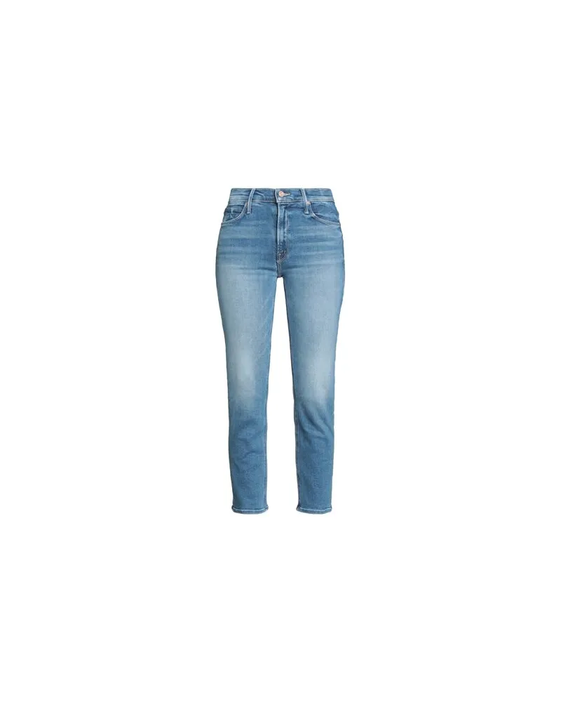 Mother HOSEN & RÖCKE - Jeanshosenauf YOOX.COM Blau