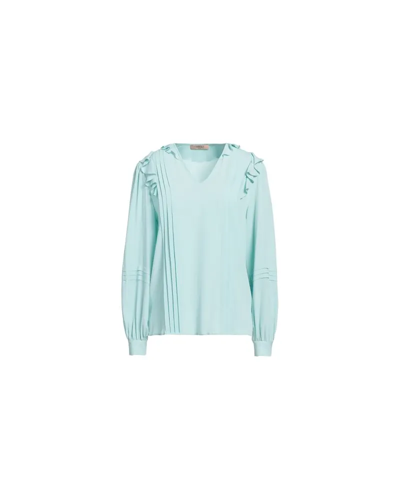 Twin-Set TOPS - Topsauf YOOX.COM Tūrkis
