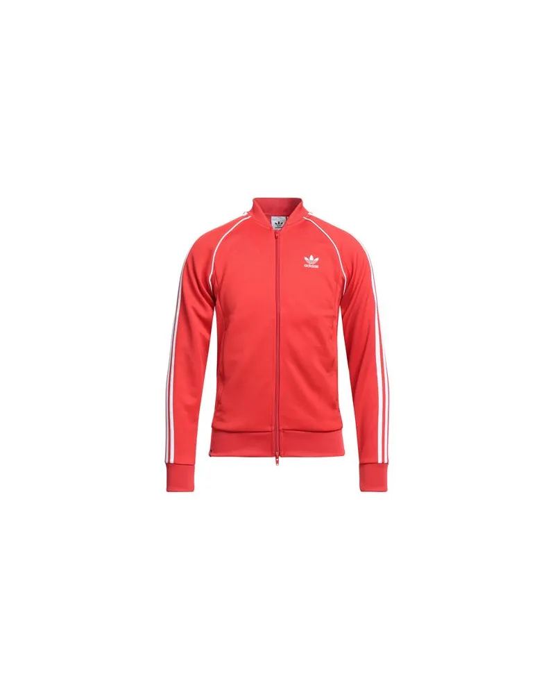 adidas TOPS - Sweatshirtsauf YOOX.COM Rot
