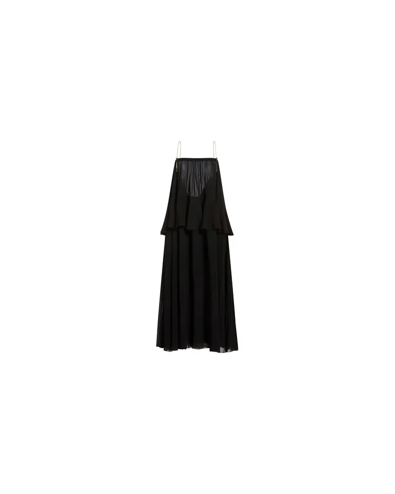 Chloé KLEIDER - Maxi-Kleiderauf YOOX.COM Schwarz