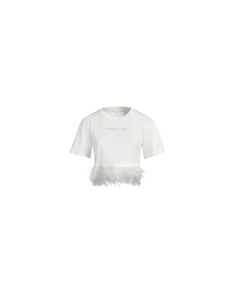 Patrizia Pepe TOPS - T-shirtsauf YOOX.COM Weiß