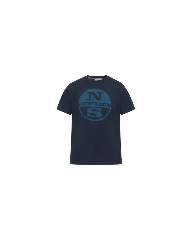 North Sails TOPS - T-shirtsauf YOOX.COM Blau