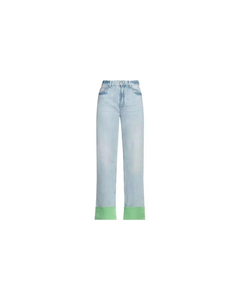 WANDLER HOSEN & RÖCKE - Jeanshosenauf YOOX.COM Blau