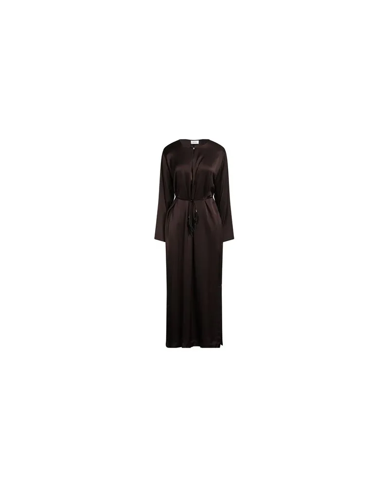 ottod’Ame KLEIDER - Maxi-Kleiderauf YOOX.COM Schokobraun