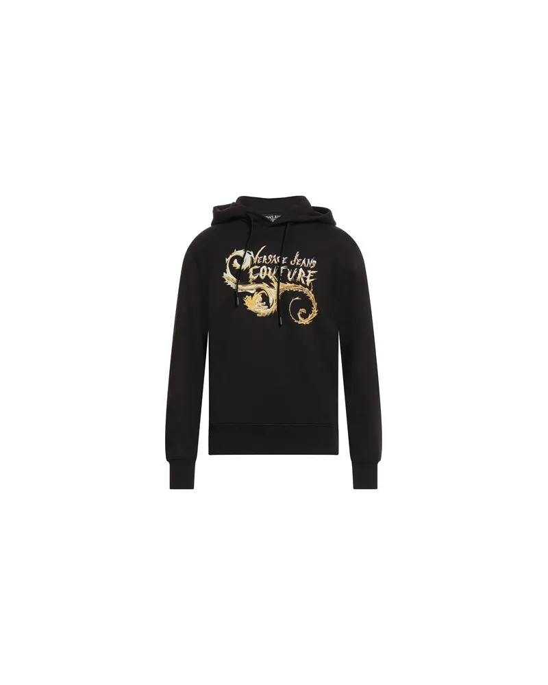Versace Jeans TOPS - Sweatshirtsauf YOOX.COM Schwarz