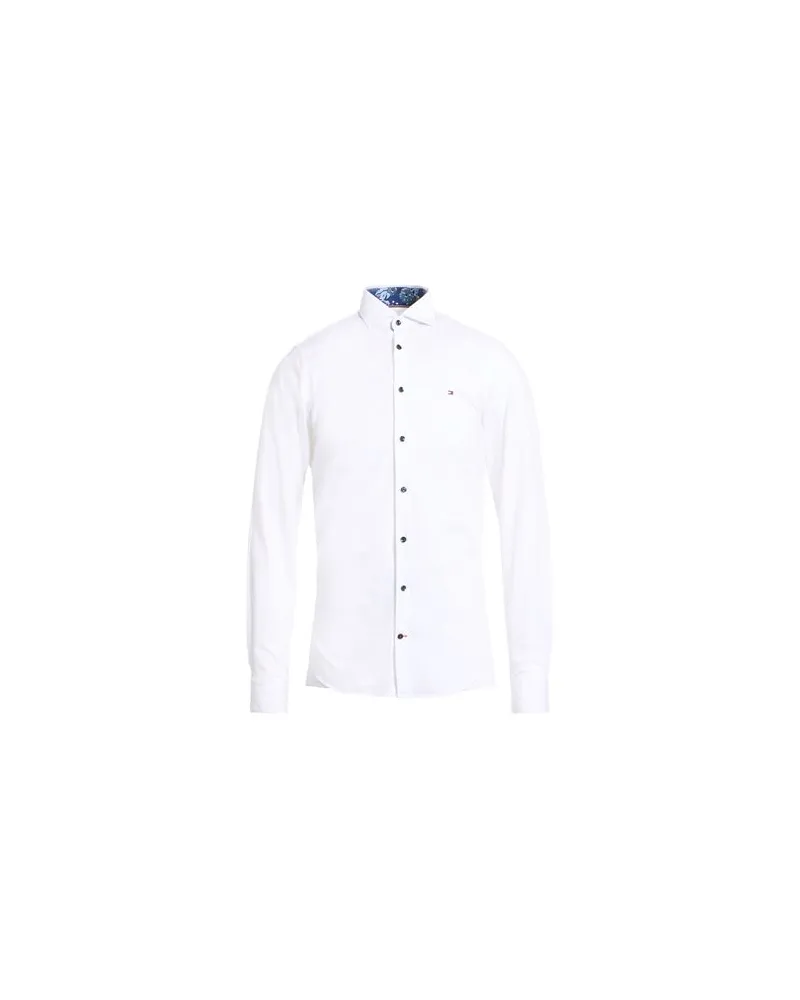Tommy Hilfiger TOPS - Hemdenauf YOOX.COM Weiß