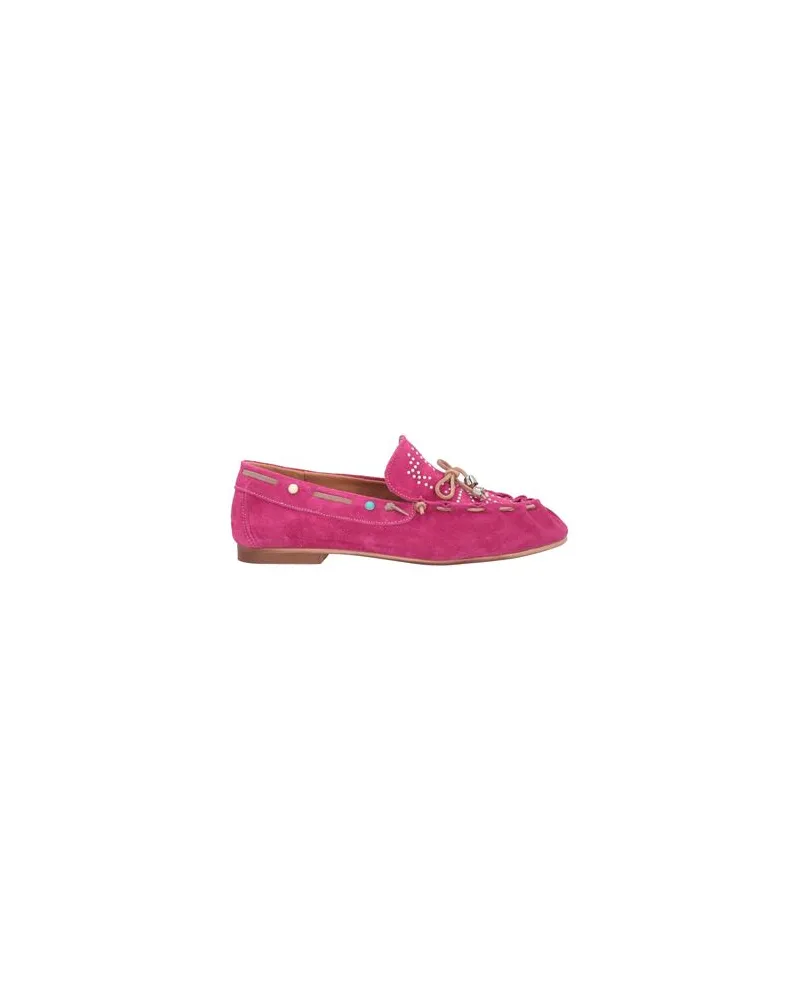 Divine Follie SCHUHE - Mokassinsauf YOOX.COM Fuchsia