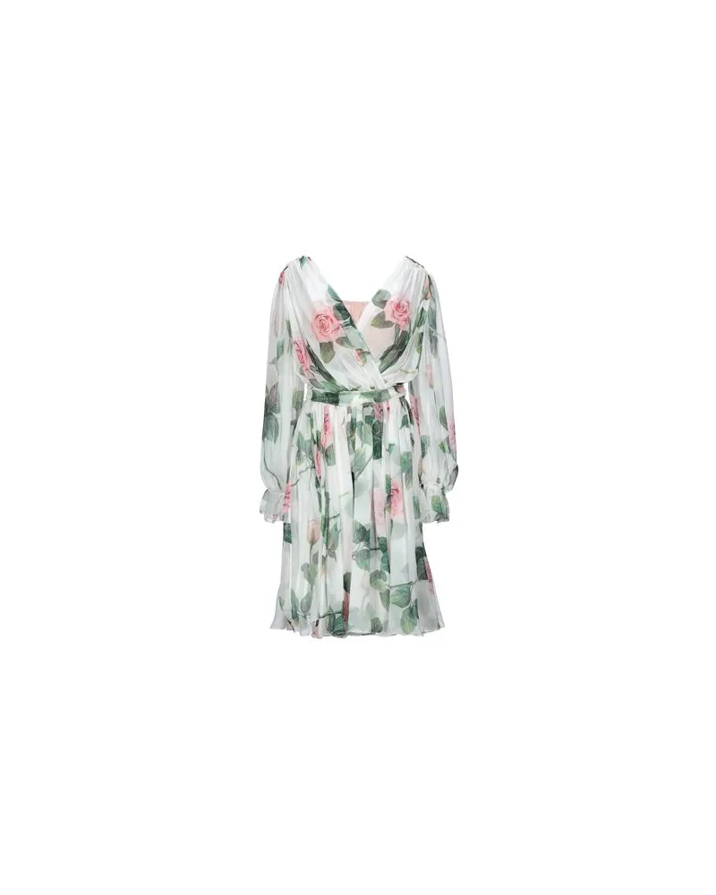 Dolce & Gabbana KLEIDER - Midi-Kleiderauf YOOX.COM Weiß