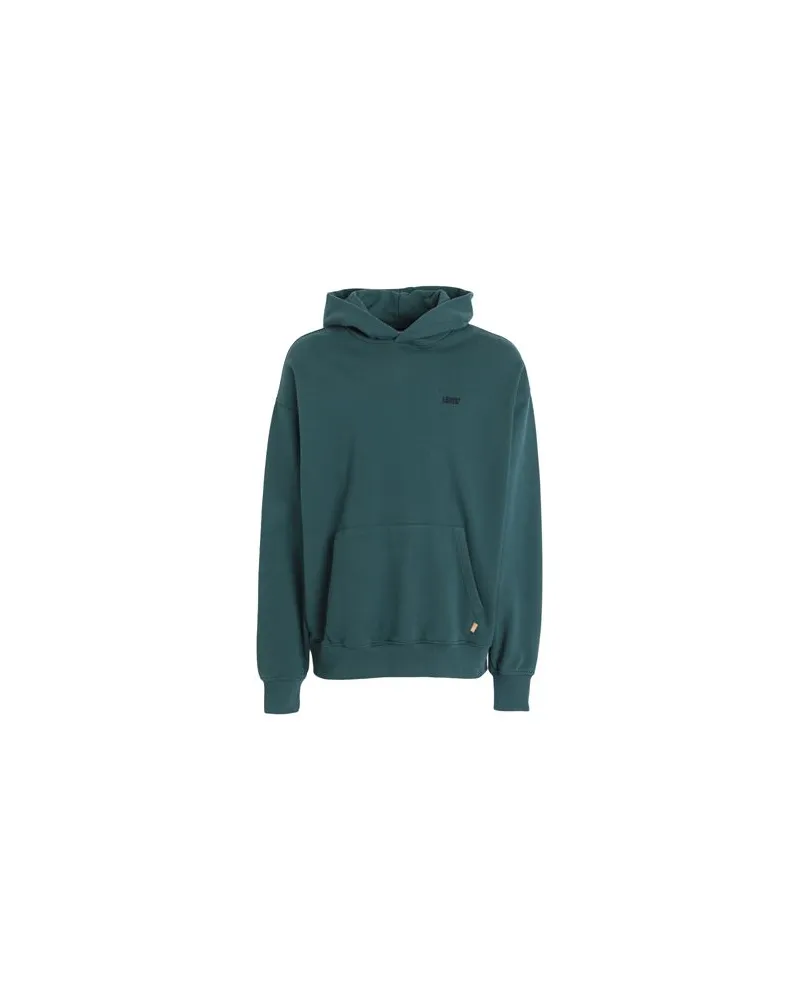 Levi's GOLD TAB HOODIE  - TOPS - Sweatshirtsauf YOOX.COM Aquamarin