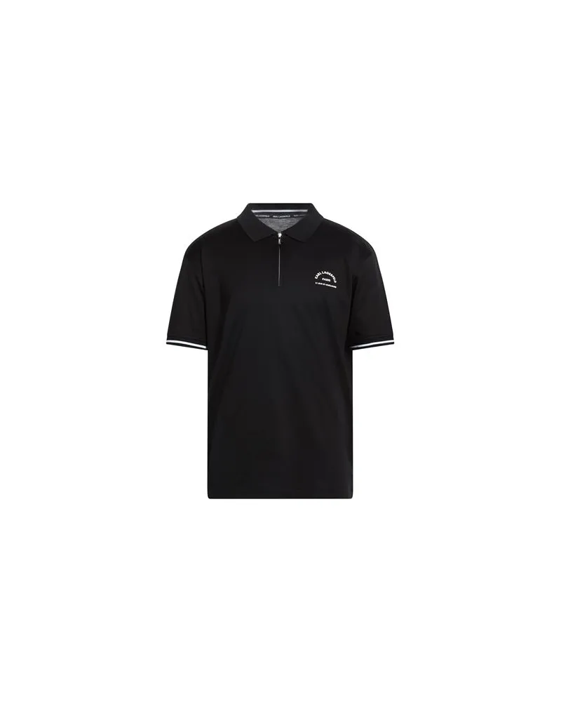 Karl Lagerfeld TOPS - Poloshirtsauf YOOX.COM Schwarz