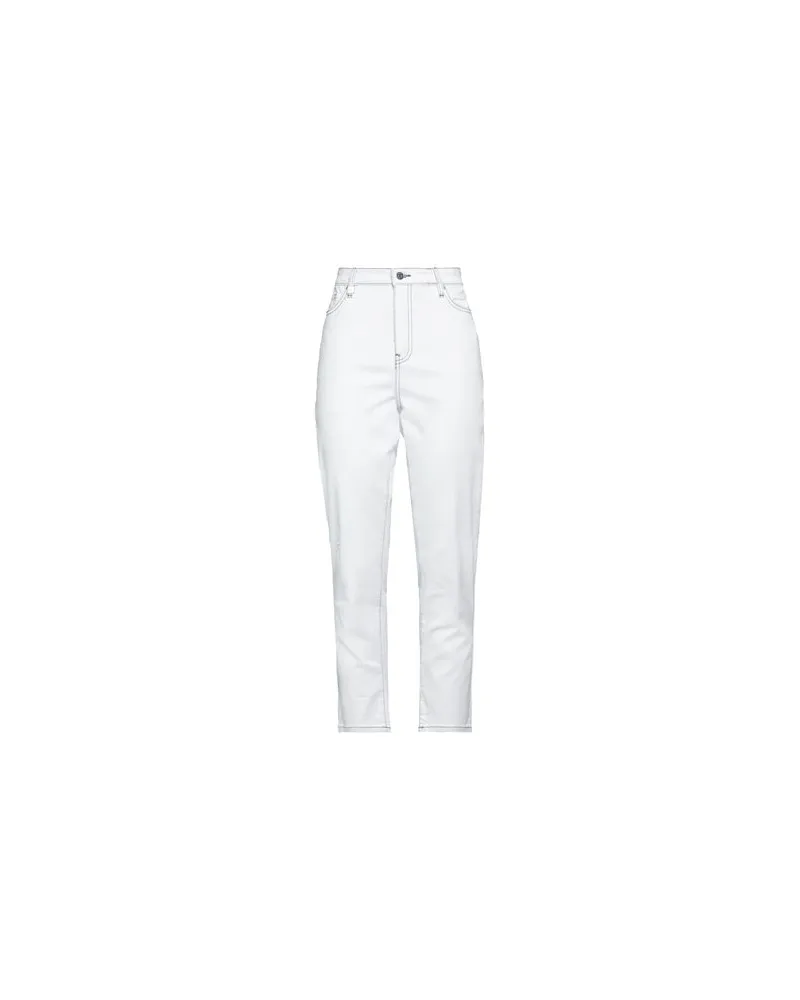 Armani Exchange HOSEN & RÖCKE - Jeanshosenauf YOOX.COM Weiß