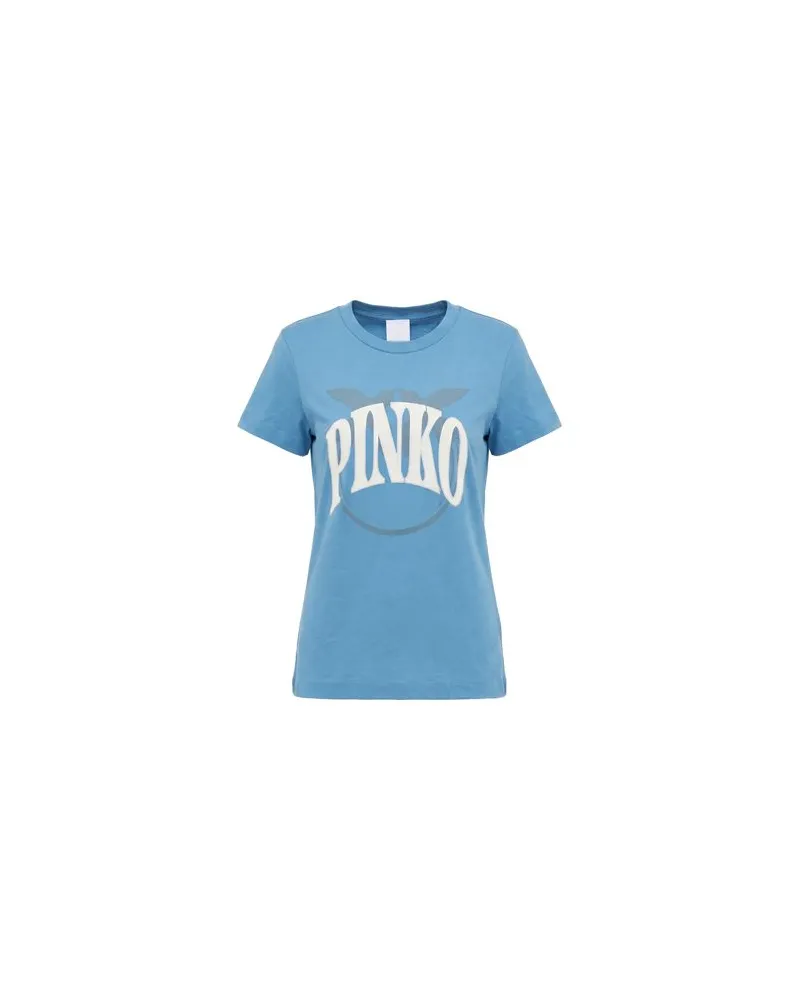 Pinko DENIM - TOPS - T-shirtsauf YOOX.COM Hellblau