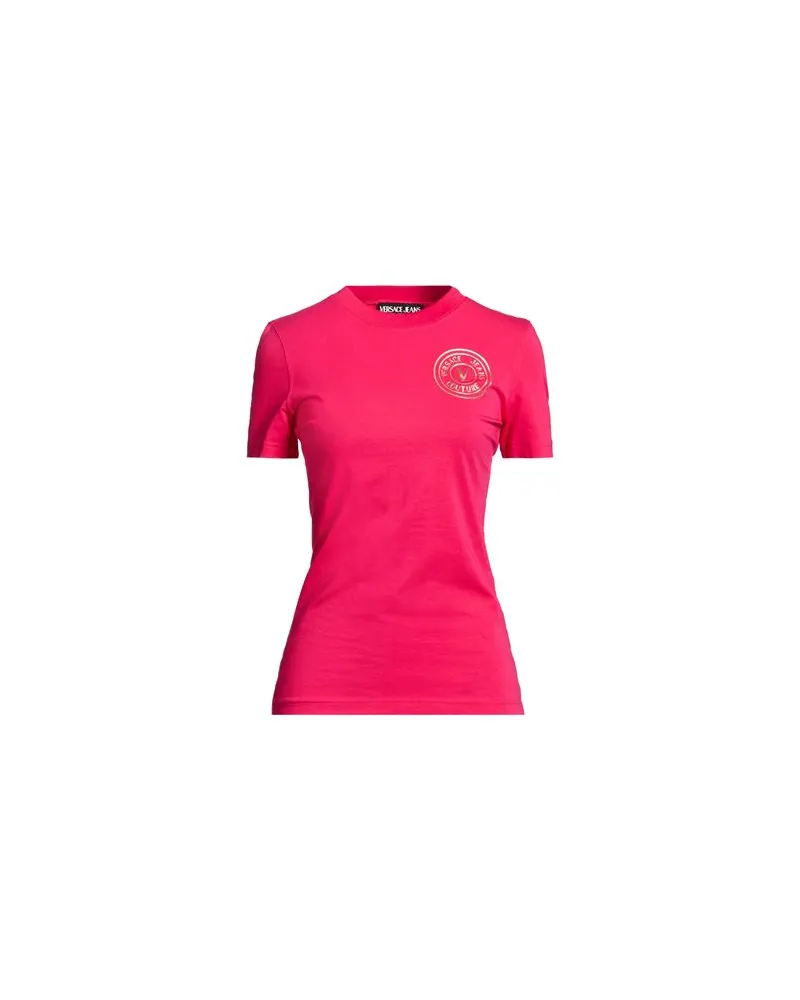 Versace Jeans TOPS - T-shirtsauf YOOX.COM Fuchsia