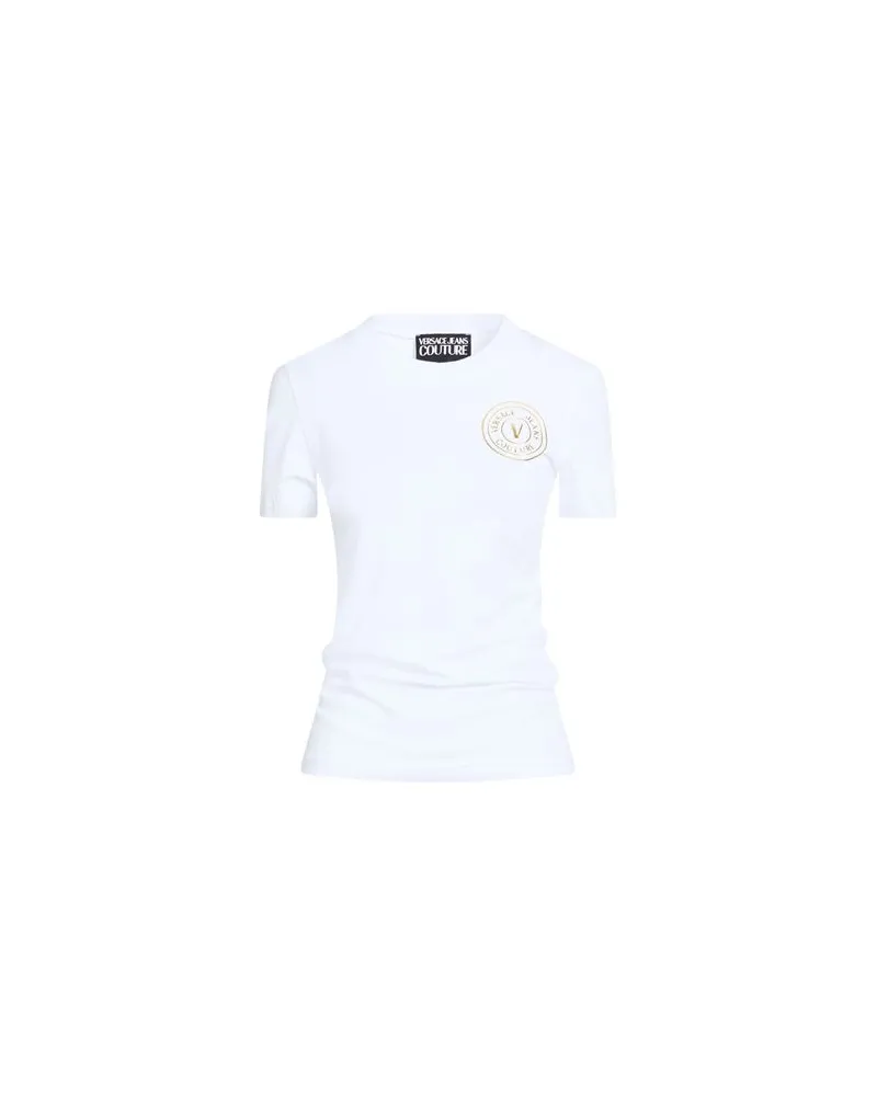 Versace Jeans TOPS - T-shirtsauf YOOX.COM Weiß
