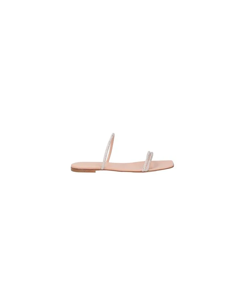 Gianvito Rossi SCHUHE - Sandalenauf YOOX.COM Hellrosa