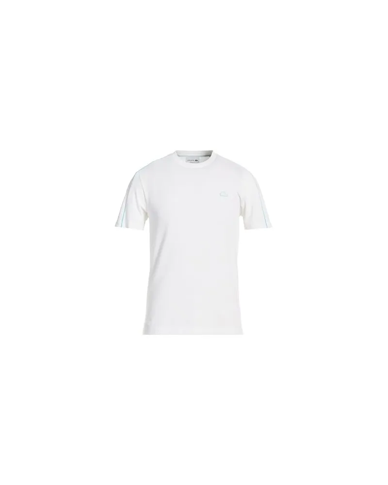 Lacoste TOPS - T-shirtsauf YOOX.COM Weiß