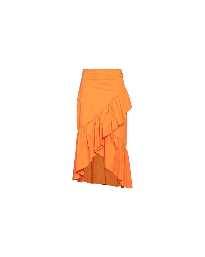VICOLO HOSEN & RÖCKE - Midi-Röckeauf YOOX.COM Orange