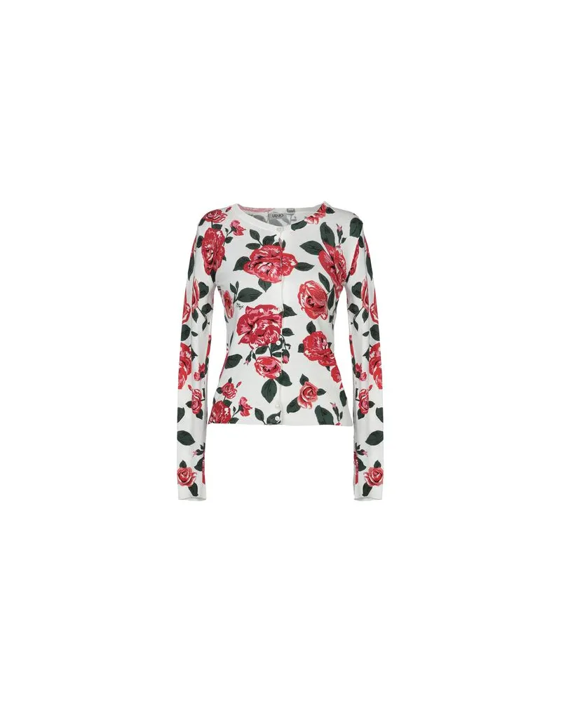 Liu Jo STRICKWAREN - Strickjackenauf YOOX.COM Weiß