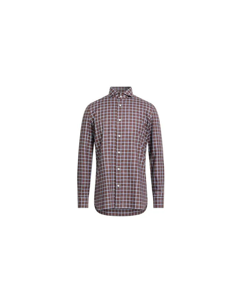 Luigi Borrelli TOPS - Hemdenauf YOOX.COM Braun