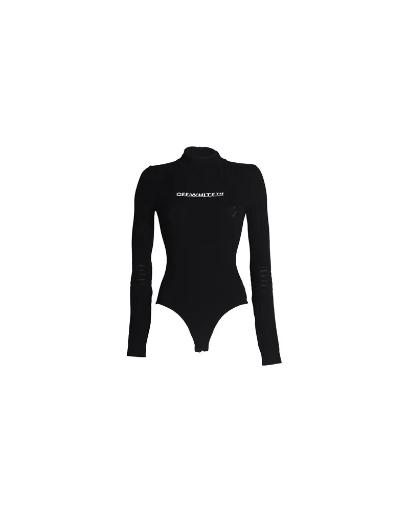 OFF-WHITE STRICKWAREN - Rollkragenpulloverauf YOOX.COM Schwarz