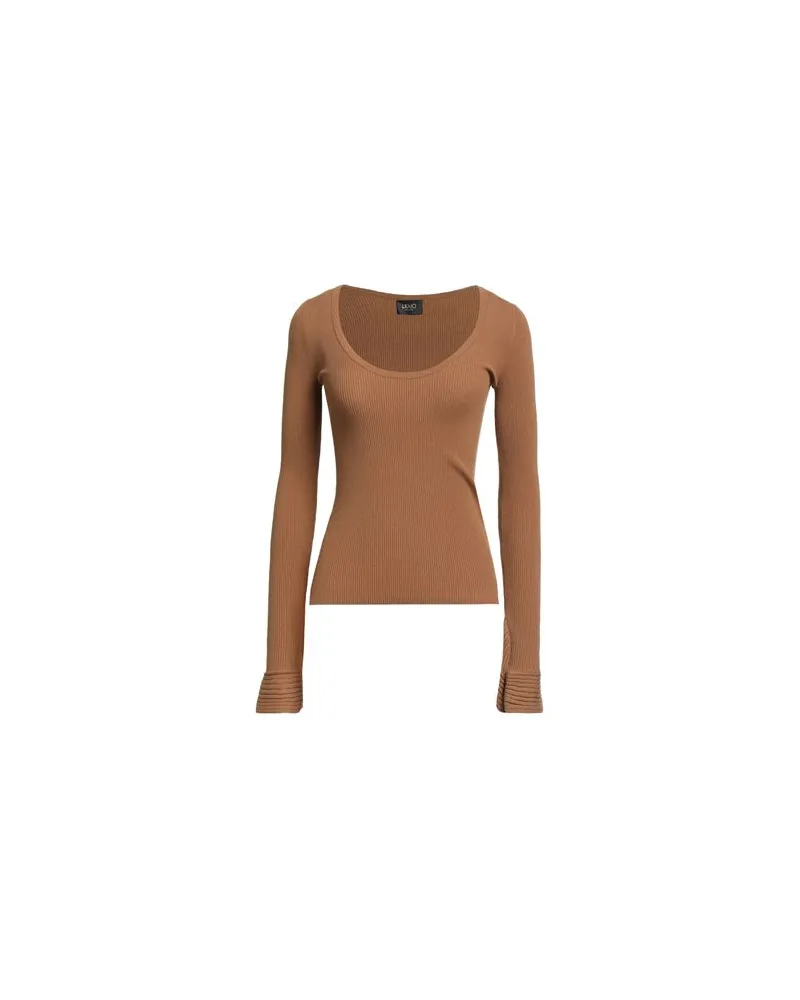 Liu Jo STRICKWAREN - Pulloverauf YOOX.COM Kamel